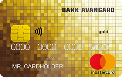 Mastercard/Visa GOLD — Авангард Банк