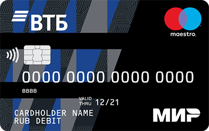 Мультикарта МИР-Maestro — ВТБ Банк