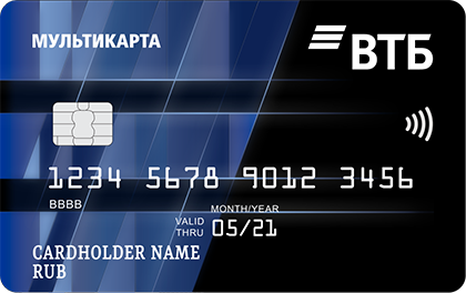 Мультикарта Цифровая — ВТБ Банк