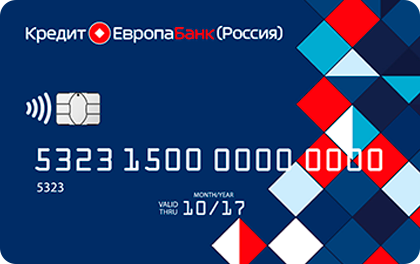 CASH CARD — Кредит Европа Банк